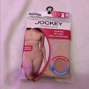 Jockey Essentials Seamfree Bodysuit in Tan